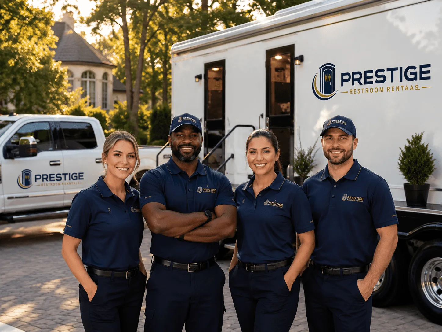 Trusted Luxury Portable Restrooms company in Marks, MS